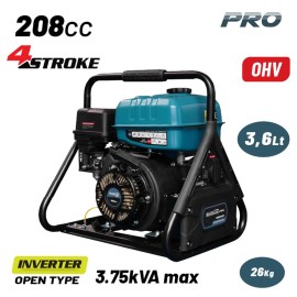 Γεννήτρια Βενζίνης Inverter Ανοιχτού Τύπου 3000W 208cc 1x16A BGB4035 Bormann Pro (085485)
