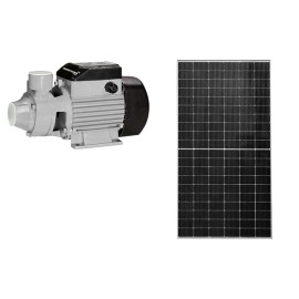 Αντλία Νερού με Φωτοβολταικό 24V 210W Μέγιστο Μανομετρικό 25m και Πάνελ 450W  NP2200 NAKAYAMA Pro (080039) 