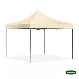 Πτυσσόμενο Κιόσκι Κήπου 3x3m Μπεζ 420D TGL3437 GRASHER (104230)