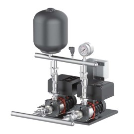  Πιεστικό Δίδυμο Inverter Με Πολυβάθμιες Αντλίες Και Ενσωματωμένο Επιτηρητή Νερού  BWS-QHB X2 EMH8-4 Leo (02030)