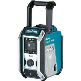 Φορητό Ραδιόφωνο Επαναφορτιζόμενο 18V DAB+ Bluetooth με Φορτιστή Makita (DMR115)