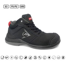 Μποτάκια Εργασίας Dunlop First One ADV-EVO S3 Μαύρο/Κόκκινο (711050-711056)