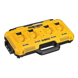 Ταχυφορτιστής 4 Θυρών 18V XR Dewalt (DCB104-QW)