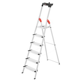 Σκάλα Αλουμινίου L80 Comfortline 5+1 XXL Easy Clix Hailo (158816089)