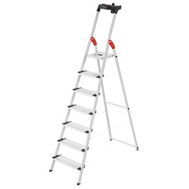Σκάλα Αλουμινίου L80 Comfortline 6+1 XXL Easy Clix Hailo (158817089)