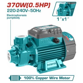 Αντλία Επιφανείας Νερού Περιφερειακή 370W Total (TWP13706E)