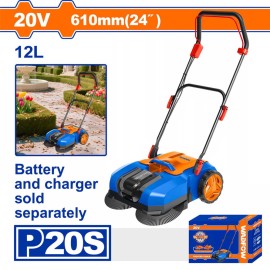 Χειροκίνητο Σάρωθεο Μπαταρίας Li-ion 20V Solo Wadfow (WLSP1520)