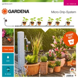 Σετ Ποτίσματος Micro-Drip με Προγραμματιστή Gardena (13004-26)