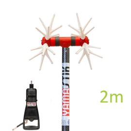 Ελαιοραβδιστικό Με Μοτέρ 12V Βrushless Και Κοντάρι Carbon "ΝΙΦΑΔΑ Χ12" YAMASTIK 2m