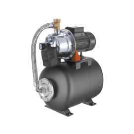 Πιεστικό Συγκρότημα 1.5Hp LEO AJm90SA5 Inox με Οριζόντιο Δοχείο 50L Πιεζοστάτη & Μανόμετρο (02051)