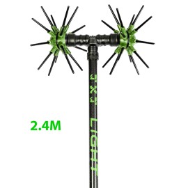 Ελαιοραβδιστικό Asteras Light Total Carbon 2.4m με Μοτέρ 12-15V Αγγελής (7737.C )