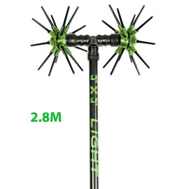 Ελαιοραβδιστικό Asteras Light Total Carbon 2.8m με Μοτέρ 12-15V Αγγελής (7737.CL)