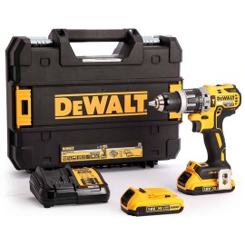 Κρουστικό Δραπανοκατσαβίδο 18V XR Brushless με 2x2.0Ah & Φορτιστή Dewalt (DCD796D2)