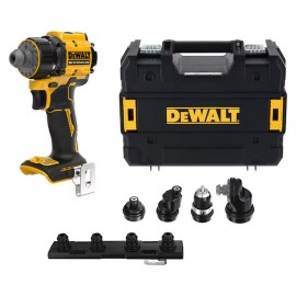 Δραπανοκατσάβιδο Πολλαπλών Κεφαλών XR 18V Brushless (Solo) DeWalt (DCD803NT)