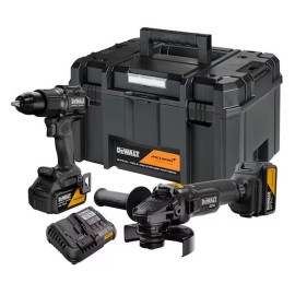 Σετ 2 Τεμαχίων 18V XR - Κρουστικό Δράπανο (HD) + Τροχός (GR) - DeWalt McLaren 2X 5AH (DCK2223MP2T)
