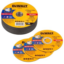 Δίσκος Κοπής Μετάλλου 115x 1 mm 25τεμ. Dewalt (DT20593-QZ)