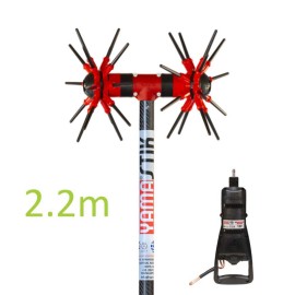 Ελαιοραβδιστικό Με Μοτέρ 12V Brusless και Κοντάρι CARBON "DIABLO 4X4" YAMASTIK 2.2m