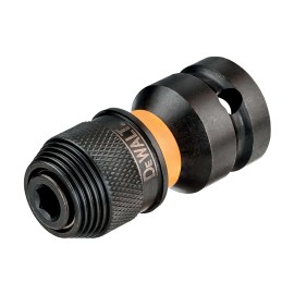Αντάπτορας Κρουστικού Κλειδιού 1/2" σε 1/4" HEX Dewalt (DT7508)