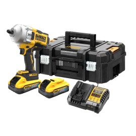 Μπουλονόκλειδο 1/2'' 18V Brushless (2x5.0AH Powerstack) Solo DeWalt DCF961H2T-QW 