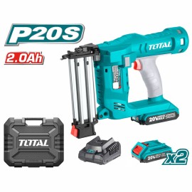 Επαγγελματικό Καρφωτικό Μπαταρίας 20V 2x2Ah για Πρόκες F15–F50 TOTAL (TCBNLI2001)