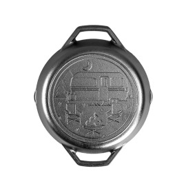Μαντεμένιο Τηγάνι Camper Pan Με Δύο Χερούλια 26.04cm Wanderlust Series Lodge (L8SKLWND)