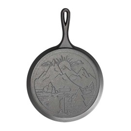 Μαντεμένιο Τηγάνι Mountain Griddle 26.67εκ Wanderlust Series Lodge (L9OGWND)