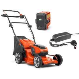 Χλοοκοπτική Μηχανή Μπαταρίας Husqvarna LC137i ΚΙΤ με Μπαταρία BLi20 και Φορτιστή QC80 (029705009-04)