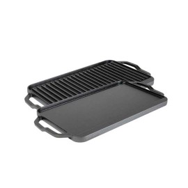 Μαντεμένια Πλάκα-Σχάρα Διπλής Όψης Chef Collection 49.53 x 25.4 εκ. Lodge (LCDRG)