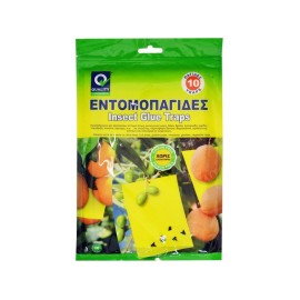 Εντομοπαγίδες Κίτρινες Χωρίς Δηλητήριο Σετ 10 Τμχ Quality (207951085)