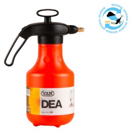Ψεκαστήρας Προσυμπίεσης 2Lt Volpi Originale DEA με Ορειχάλκινο Ακροφύσιο & Σύστημα REVERSE (4470R-RED)