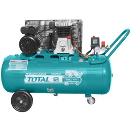 Αεροσυμπιεστής Ιμάντα 100Lt 230V 3Hp TOTAL (TC1301006)
