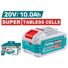 Μπαταρία Λιθίου 20V 10Ah Super Tebless Cells Total (TFBLI2075)