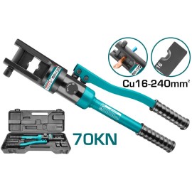 Υδραυλική Πρέσα Ακροδεκτών Cu 16-240mm2 Total (THCT0240)
