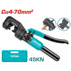 Υδραυλική Πρέσα Ακροδεκτών Cu 4-70mm2 Total (THCT070)