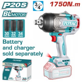 Μπουλονόκλειδο Μπαταρίας Li-ion 20V / 1750Nm Total (TIWLI201751)