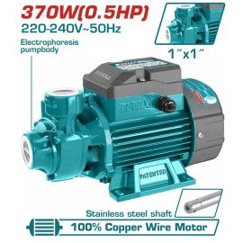 Αντλία Επιφάνειας Νερού Περιφερειακή 370W / 0.5hp Total (TWP13706)
