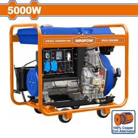 Ηλεκτρογεννήτρια Diesel 5.000W 230V Wadfow (WDG1A50)
