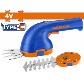 Ψαλίδι Γκαζόν & Θάμνων Μπαταρίας Li-ion 4V Type C Wadfow (WJC1504)