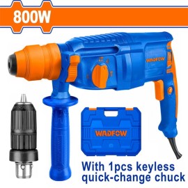 Πιστολέτο Περιστροφικό SDS-PLUS 800W Με Ταχυτσόκ Wadfow (WRH1D26-2)