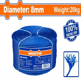 Σχοινί ΡΡ 8mm / 740m / 20Kg Wadfow (WRZ2308)