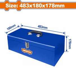 Εργαλειοθήκη Μεταλλική 483Χ180Χ178mm Wadfow (WTB8A12)
