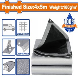 Μουσαμάς Αδιάβροχος 180gr/m2 4X5m Wadfow (WTQ8845)