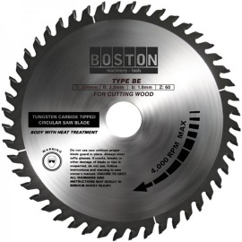 Δίσκος Κοπής Ξύλου Για Δισκοπρίονο Χειρός 160 mm Boston (48181)