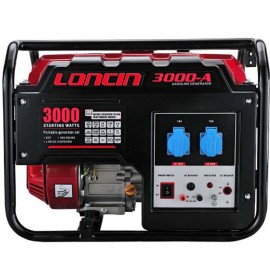 Μονοφασικό Ηλεκτροπαραγωγό Ζεύγος Loncin LC 3000 A 5.5hp 2.5kW (02LC3000-A)