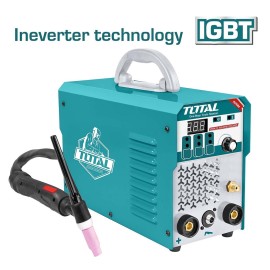 Ηλεκτροκόλληση Επαγγελματική Inverter TIG/MMA 230V / 160A με Αέριο Total (TIG1601)