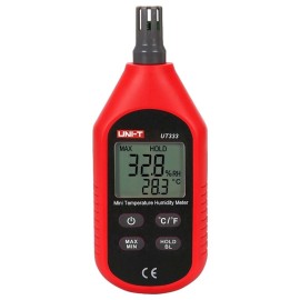 Μίνι Ψηφιακό Υγρασιόμετρο Θερμόμετρο Uni-T  UT-333