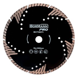 Διαμαντόδισκος TRIANGLE TURBO Φ125x2.2x22.2mm 8mm BHT2071 BORMANN Pro (043959)