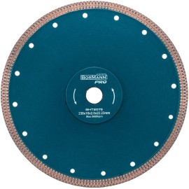 Διαμαντόδισκος WAVE TURBO Φ230x2.0x22.2mm 10mm BHT2075 Bormann (043997)