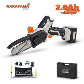 Κλαδευτικό Αλυσοπρίονο Μπαταρίας 16.8V 2Ah EC1500 Brushless 13cm Oil Tank Nakayama (053101)