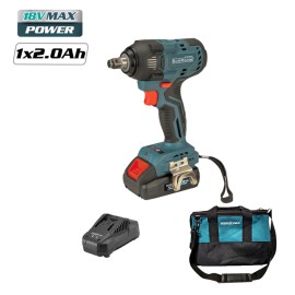 Μπουλονόκλειδο Brushless 18V 2Ah 3 Ταχύτητες 350Nm BCD9018 Bormann (079187)